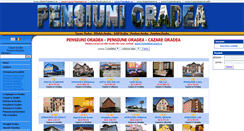 Desktop Screenshot of pensiunioradea.ro